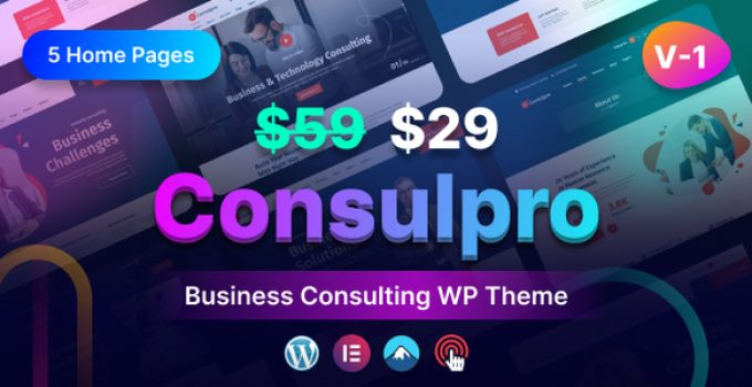 Consulpro - Business Consulting Theme