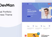 Devman - Personal Portfolio WordPress Theme