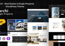 Earchi - Real Estate & Single Property WordPress Theme