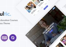 Facultic - Online Education Courses WordPress Theme