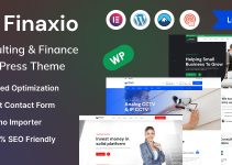 Finaxio - Consulting & Finance WordPress Theme