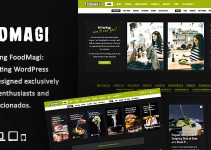 FoodMagi - Bookmark Cooking Recipes WordPress Theme