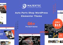 Majextic - Auto Parts WooCommerce Theme