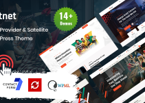 Nestnet - Internet Provider & Satellite TV WordPress Theme