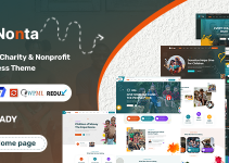 Nonta - Nonprofit & Charity WordPress Theme
