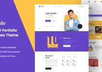 Orido - Personal Portfolio WordPress Theme