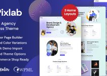 Pixlab - Creative Agency WordPress Theme