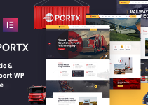 Portx - Logistics and Transportation WordPress Theme