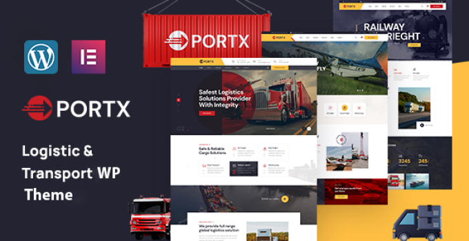 Portx - Logistics and Transportation WordPress Theme