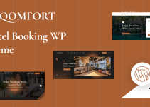 Qomfort - Hotel Booking WordPress Theme