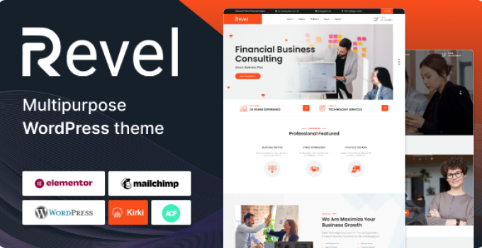 Revel - Multipurpose WordPress Theme