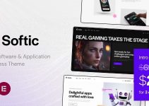 Softic - SAAS Software & Application WordPress Theme