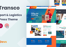 Transco - Transport and Logistics WordPress Theme