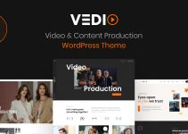 Vedio - Video Production Wordpress Theme