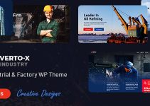 Vertox - Industry & Factory WordPress Theme