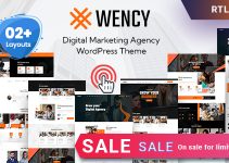 Wency - Digital Marketing Agency WordPress Theme
