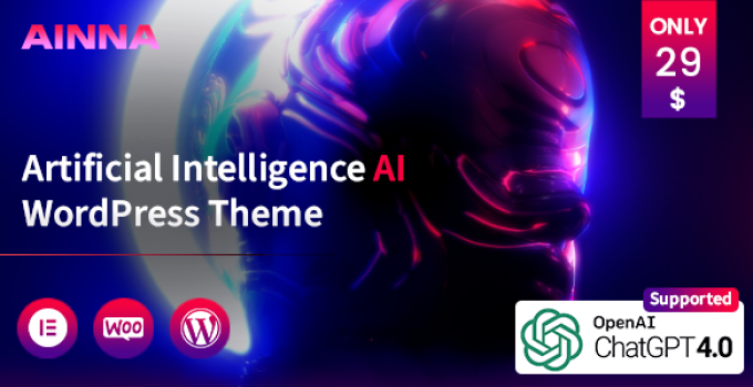 Ainna - Artificial Neural Network AI WordPress Theme