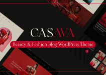Casava - Beauty & Fashion Blog WordPress Theme