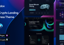 Coindox - ICO & Crypto Landing WordPress Theme