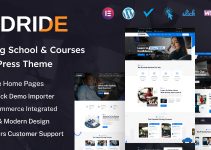 Dride – Driving School & Courses WordPress Theme