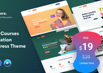 Epora - Online Courses & Education WordPress Theme