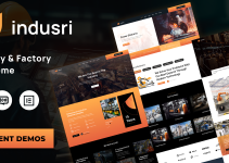 Indusri - Industry & Factory WordPress Theme