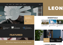 Leonas - WordPress Magazine and Blog Theme