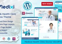 Medixi - Doctor & Medical Care WordPress Theme