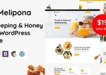 Melipona - Beekeeping and Honey Shop WordPress Theme