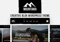 Mountania - Creative Blog WordPress Theme