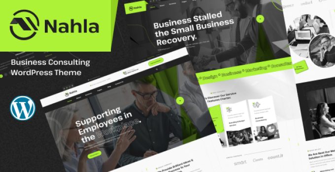 Nahla - Business Consulting WordPress Theme