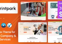 PrintPark - Printing Company & Design Services WordPress Theme