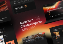 Agencium | Creative Agency & Portfolio WordPress Theme