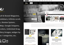 Bou = Masonry Review Magazine Blog WordPress Theme