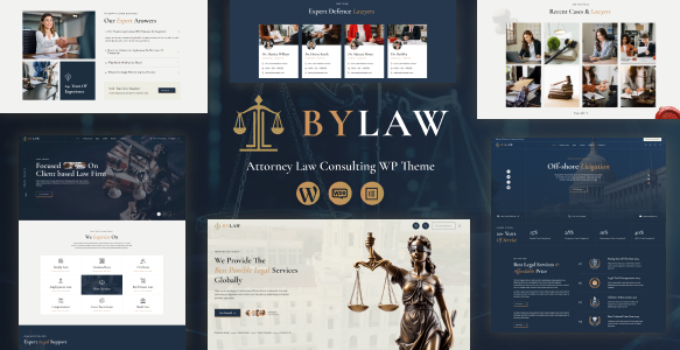 ByLaw - Lawyer, Law Firm Theme
