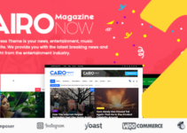 Cairo - Newspaper & Magazine WordPress Theme