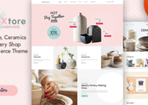 CraftXtore - Handmade, Ceramics and Pottery Shop WooCommerce Theme