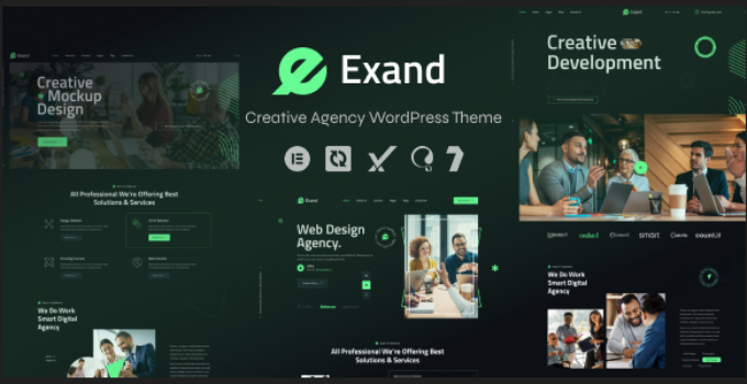 Exand - Creative Agency WordPress Theme