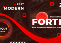 Forter - Magazine and Blog WordPress Theme