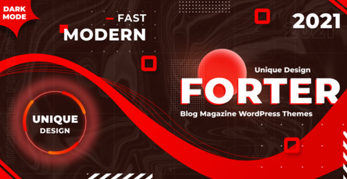 Forter - Magazine and Blog WordPress Theme