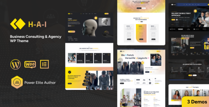 Hai - Elementor Creative Agency WordPress Theme
