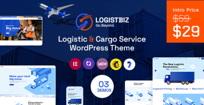 Logistbiz - Logistic and Cargo WordPress
