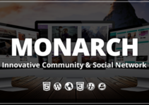Monarch - Innovative WordPress Community Theme