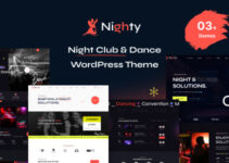 Nighty - Night Club WordPress Theme