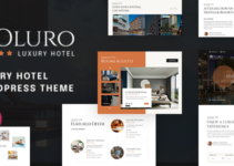 OLURO Luxury Hotel WordPress Theme