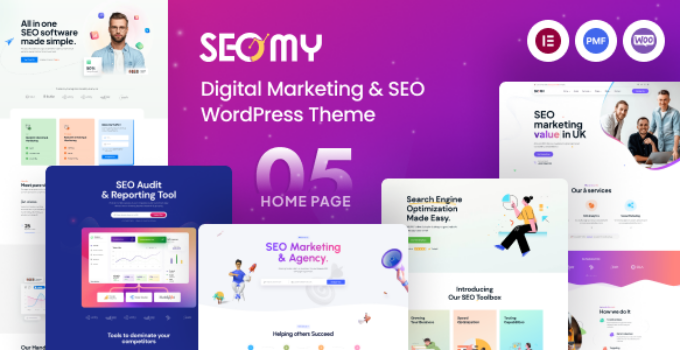 Seomy - Digital Marketing & SEO Agency WordPress Theme
