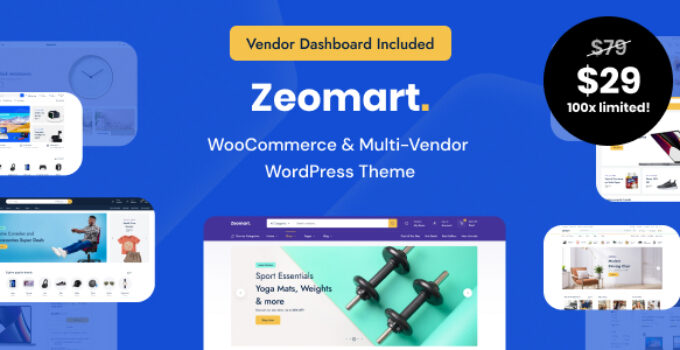 Zeomart - Woocommerce Marketplace