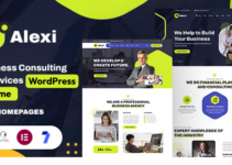 Alexi - Business Consulting & Services Multipurpose WordPress Theme