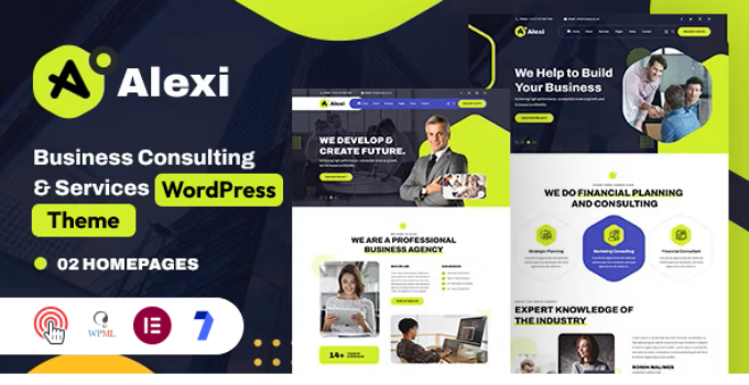 Alexi - Business Consulting & Services Multipurpose WordPress Theme