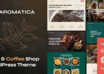 Aromatica - Cafe & Coffee Shop WordPress Theme